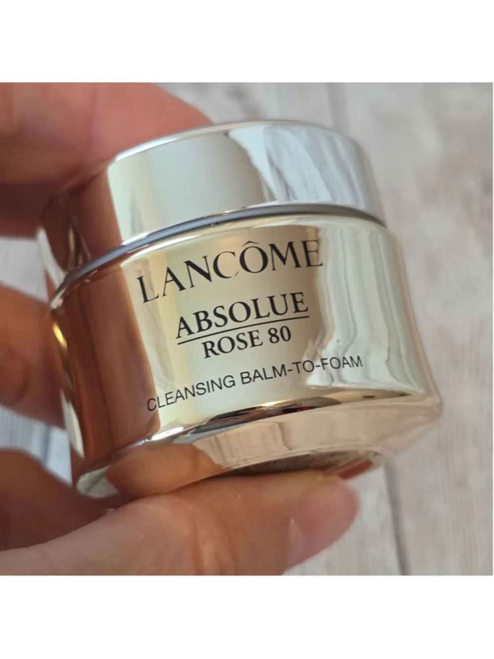 Lancôme Absolue Rose 80 Cleansing Balm-to-Foam 20ml NWOT